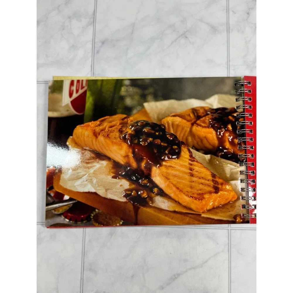 Marlboro Cook Like A Man Cookbook 2004 Vintage BBQ Grilling Recipes Spiral Bound